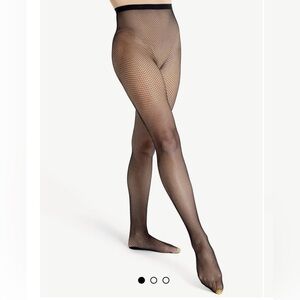 Capezio Professional Fishnet Seamless Tight. Black S/M